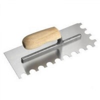 RST Notched Trowel - U Notch 11\" x 4 1/2\"